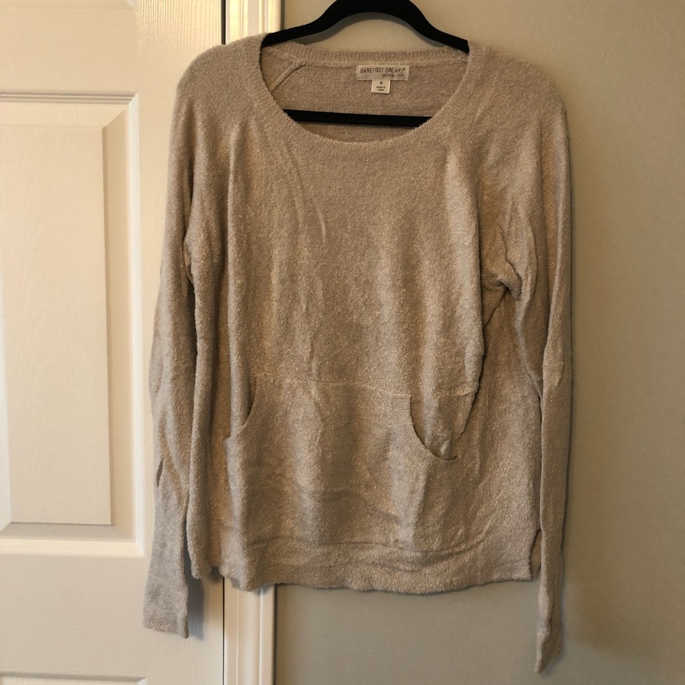 Barefoot Dreams crew neck sweater